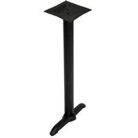 BK Resources 22" Dining Height 2 Piece Trestle Cast Iron Table Base - BK-DXTB2-0522