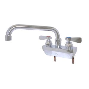 BK Resources BKF-4SM2-18-G OptiFlow Solid Body with 18in Double-Jointed Swing Spout Faucet 