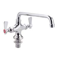 BK Resources OptiFlow Dual Valve Pantry Faucet w/18" Double Jointed Spout - BKF-DPF-18-G