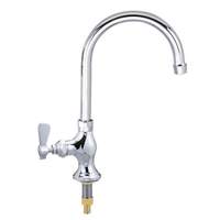 BK Resources OptiFlow Heavy Duty Pantry Faucet with 5in Gooseneck Spout - BKF-SPF-5G-G 