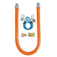 BK Resources 72in Gas Hose Connection Kit #2 - 1in Inner Diameter - BKG-GHC-10072-SCK2 