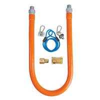 BK Resources 24in Gas Hose Connection Kit #2 - 1/2in Inner Diameter - BKG-GHC-5024-SCK2 