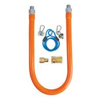 BK Resources 48in Gas Hose Connection Kit #2 - 1/2in Inner Diameter - BKG-GHC-5048-SCK2 