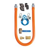 BK Resources 60in Gas Hose Connection Kit #9 - 1/2in Inner Diameter - BKG-GHC-5060-SCK9 