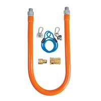 BK Resources 72in Gas Hose Connection Kit #2 - 1/2in Inner Diameter - BKG-GHC-5072-SCK2 