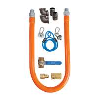 BK Resources 36in Gas Hose Connection Kit #9 - 3/4in Inner Diameter - BKG-GHC-7536-SCK9 
