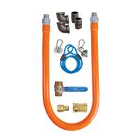 BK Resources 48in Gas Hose Connection Kit #3 - 3/4in Inner Diameter - BKG-GHC-7548-SCK9 