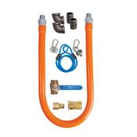 BK Resources 60in Gas Hose Connection Kit #9 - 3/4in Inner Diameter - BKG-GHC-7560-SCK9 