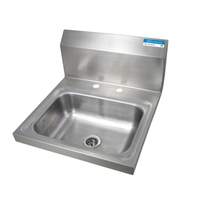BK Resources 13-3/4"W Wall Mount Hand Sink without Faucet - BKHS-D-1410 