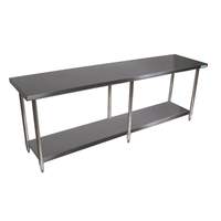 BK Resources 84"Wx30"D All Stainless Steel Work Table - SVT-8430 