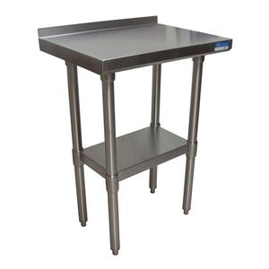 BK Resources SVTR-1830 30"Wx18"D All Stainless Steel Work Table 