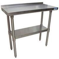 BK Resources 36"Wx18"D All Stainless Steel Work Table - SVTR-1836 