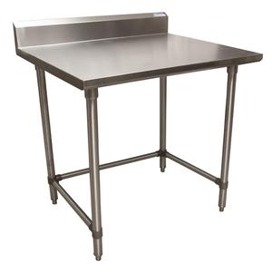 BK Resources SVTR5OB-3024 30"Wx24"D All Stainless Steel Work Open Base Table 
