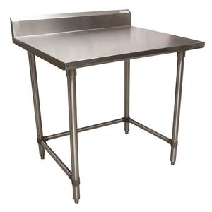 BK Resources SVTR5OB-4830 48"Wx30"D All Stainless Steel Work Open Base Table 