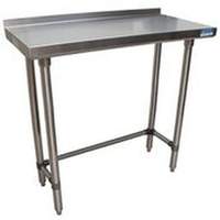 BK Resources 36"Wx18"D All Stainless Steel Work Open Base Table - SVTROB-1836 