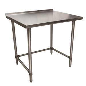 BK Resources SVTROB-3024 30"Wx24"D All Stainless Steel Work Open Base Table 