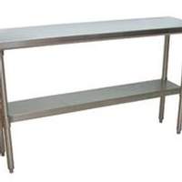 BK Resources 60"Wx18"D Stainless Steel Work Table - VTT-1860 
