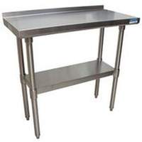 BK Resources 48"Wx18"D Stainless Steel Work Table - VTTR-1848 