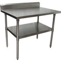 BK Resources 48"Wx24"D Stainless Steel Work Table - VTTR5-4824 