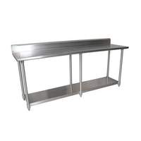 BK Resources 84"Wx24"D Stainless Steel Work Table - VTTR5-8424 