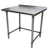 BK Resources 24"Wx24"D Stainless Steel Open Base Work Table - VTTROB-2424 