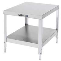 Lakeside 20"x24"x21-3/16" Stainless Steel Stationary Machine Stand - 535