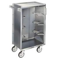 Lakeside 17-5/8"x27-3/4"x42-7/8" Enclosed Bussing Cart Cabinet - 790