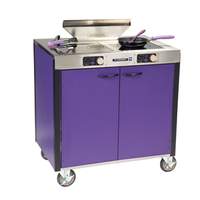 Lakeside 34"x22"x40-1/2" Creation Express Station Mobile Cooking Cart - 2075A