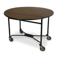 Lakeside 40"dia.x30"H Folding Space-Saver Series Room Service Table - 74415S 