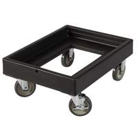 Cambro CD400110 Camdolly Black Polyethylene Food Pan Carrier Dolly 