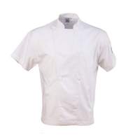 Chef Revival Performance Series White Short Sleeve Chef Coat - XL - J205-XL 