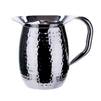 Winco 3qt Deluxe Hammered Stainless Steel Bell Pitcher - WPB-3H 