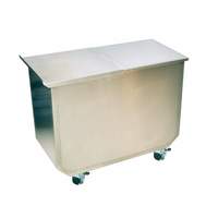BK Resources 124qt Stainless Steel Ingredient Bin with Sliding Lid - IGB-124 