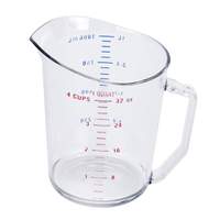 Cambro Camwear 1qt Clear Polycarbonate Measuring Cup - 100MCCW135 