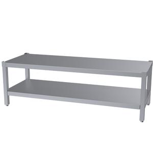 Garland Equipment Stand 72" W Open Base with Shelf - A4528803