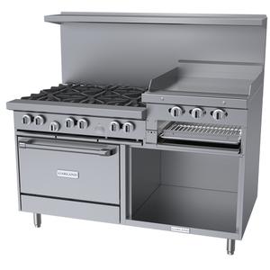 Garland G Starfire Pro Series Restaurant Gas Range 60" - G60-6R24RS