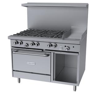 Garland G Starfire Pro Series Gas Restaurant Range 48" - G48-6G12RS