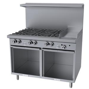 Garland G Starfire Pro Series Gas Restaurant Range 48" - G48-6G12SS