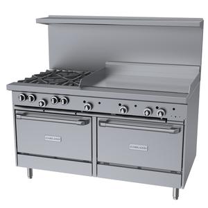 Garland G Starfire Pro Series Gas Restaurant Range 60" - G60-4G36RR