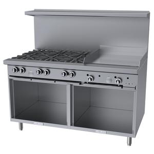 Garland G Starfire Pro Series Gas Restaurant Range 60" - G60-6G24SS