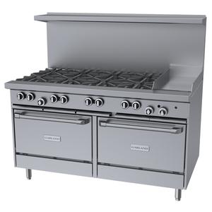 Garland G Starfire Pro Series Gas Restaurant Range 60" - G60-8G12RR