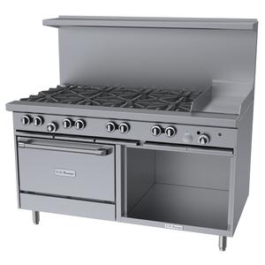Garland U Series Restaurant Gas Range 60" - U60-8G12RS