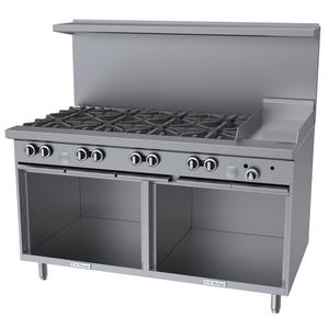 Garland U Series Restaurant Gas Range 60" - U60-8G12SS