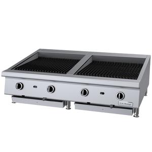 Garland 48" US Range Heavy Duty Countertop Gas Charbroiler - UTBG48-AB48