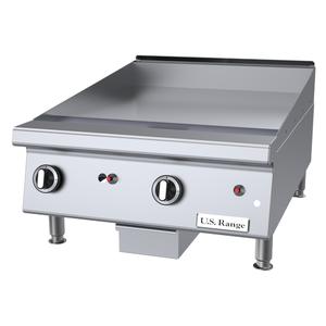 Garland Heavy Duty Manual Countertop Gas Griddle - 24in - UTGG24-G24M 