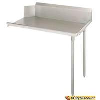 BK Resources Commercial Stainless Right Side Clean 26" Dish Table - BKCDT-26