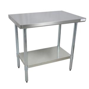BK Resources CVT-4836 48"W x 36"D 16 Gauge Stainless Steel Work Table 