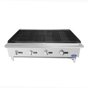 Atosa CookRite 48" Countertop Gas Char Rock Charbroiler - ATCB-48