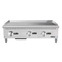 Atosa CookRite 36in Countertop Manual Gas Griddle - ATMG-36 