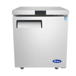 Atosa 27in Single Door Undercounter Reach-in Refrigerator - MGF8401GR 